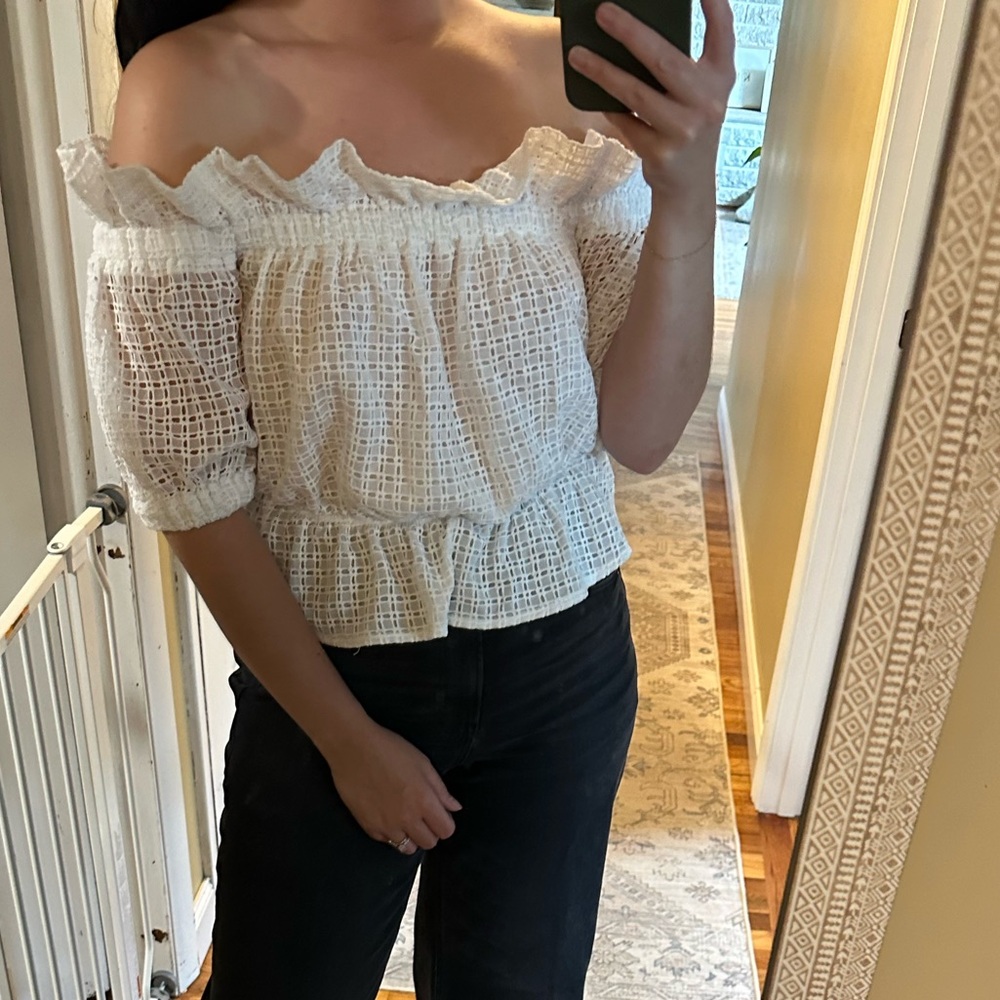 Off the shoulder top